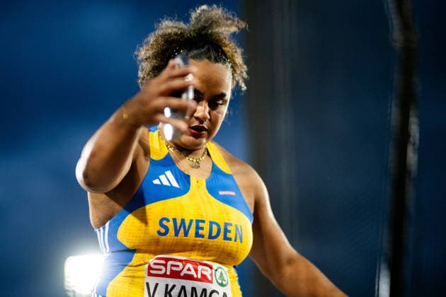 260814 Vanessa Kamga of Sweden competes in women™s discus throw final during day 5 of the 2026 European Athletics Championships on August 14, 2026 in Birmingham. Photo: Mathias Bergeld BILDBYRAN kod MB MT1070 friidrott athletics friidrett friidrotts-em em friidretts-em 2026 european athletics championships day 5 bbeng *** August 14, 2026: Vanessa Kamga of Sweden competes in the women’s discus throw final on day 5 of the 2026 European Athletics Championships on August 14, 2026 in Birmingham. Photo by Mathias Bergeld, BILDBYRAN, code MB MT1070. track and field, athletics, friidrett, friidrotts EM, 2026 European Athletics Championships, Day 5, BBENG  Copyright: MATHIASxBERGELD BB260814MB102