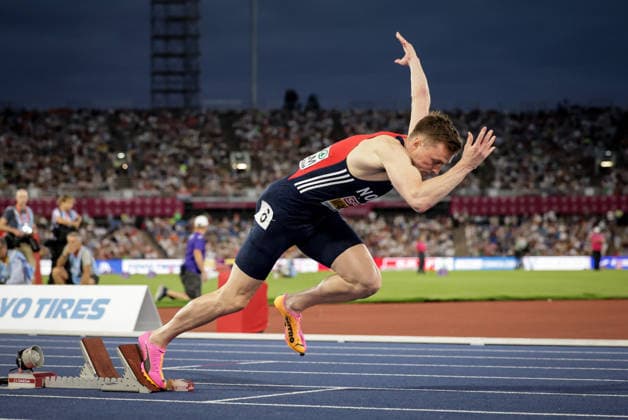 2026 European Athletics Championships, Alexander Stadium, Birmingham, England 14 8 2026 Men™s 400m Hurdles Norway™s Karsten Warholm Karsten Warholm 14 8 2026  Copyright: xx 0U6A4731