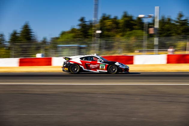 ADAC GT4 Germany, 7. + 8. Rennen Nürburgring 2026 40 Porsche 718 Cayman GT4 RS Clubsport, razoon - more than racing: Damon Surzyshyn, Jack James - picture by Gruppe C Photography Nürburgring Nürburgring Rheinland-Pfalz Germany Copyright: xGruppexCxPhotographyx