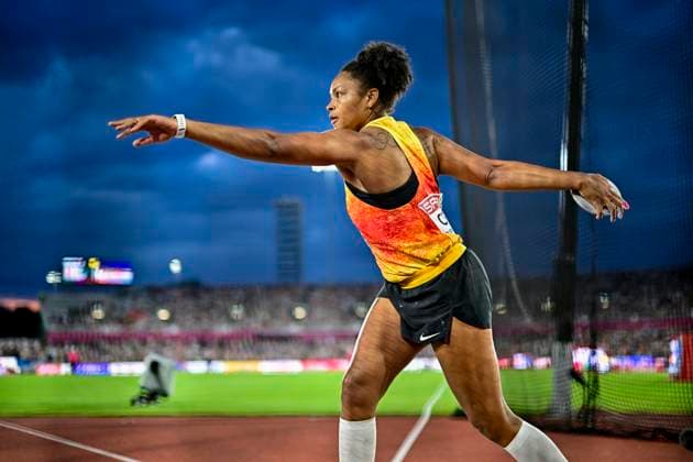 Shanice CRAFT (Germany, SV Halle, DISCUS THROW Women) GBR, European Athletics Championships, Athletics, 14.08.2026, GBR, European Athletics Championships, Athletics, 14.08.2026, Birmingham *** Shanice CRAFT Germany, SV Halle, Women s Discus Throw GBR, European Athletics Championships, Athletics, August 14, 2026, GBR, European Athletics Championships, Athletics, August 14, 2026, Birmingham Copyright: xEibnerxPressefoto JanxPapenfussx EP_JPS