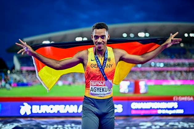 Emil AGYEKUM (Germany, SCC Berlin, 400m HURDLES Men) GBR, European Athletics Championships, Athletics, 14.08.2026, GBR, European Athletics Championships, Athletics, 14.08.2026, Birmingham *** Emil AGYEKUM Germany, SCC Berlin, Men s 400m Hurdles GBR, European Athletics Championships, Track and Field, August 14, 2026, GBR, European Athletics Championships, Track and Field, August 14, 2026, Birmingham Copyright: xEibnerxPressefoto JanxPapenfussx EP_JPS