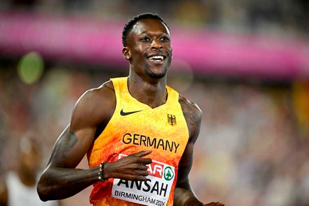 Owen ANSAH (Germany, Hamburger SV, 200m Men) GBR, European Athletics Championships, Athletics, 14.08.2026, GBR, European Athletics Championships, Athletics, 14.08.2026, Birmingham *** Owen ANSAH Germany, Hamburger SV, Men s 200m GBR, European Athletics Championships, Track and Field, August 14, 2026, GBR, European Athletics Championships, Track and Field, August 14, 2026, Birmingham Copyright: xEibnerxPressefoto JanxPapenfussx EP_JPS