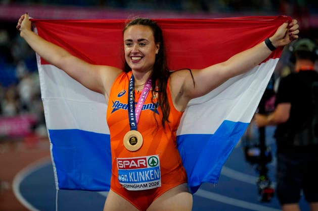 Athletics, European Championships in Birmingham, discus, women, European champion Jorinde van Klinken
