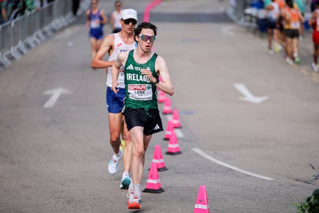 2026 European Athletics Championships, Alexander Stadium, Birmingham, England 16 8 2026 Half Marathon Race Walk Final Ireland™s Oisin Lane Oisin Lane 16 8 2026  Copyright: xx 0U6A5285