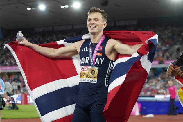 Birmingham , Leichtathletik, Athletics, Track and Field, EAA, Leichtathletik EM Birmingham 2026 European Championships birmingham 2026 , 10.08-17.08.2026, Alexander Stadium Birmingham, Grossbritannien , 400m Hürden Männer, 400m Hurdle Men Finale ,Karsten Warholm Norwegen Norway Copyright Gladys Chai von der Laage *** Birmingham, Track and Field, Athletics, EAA, 2026 European Athletics Championships in Birmingham, August 10–17, 2026, Alexander Stadium, Birmingham, Great Britain, Men’s 400m Hurdles, Men’s 400m Hurdles Final, Karsten Warholm, Norway. Copyright Gladys Chai von der Laage