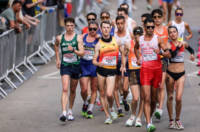 2026 European Athletics Championships, Alexander Stadium, Birmingham, England 16 8 2026 Half Marathon Race Walk Final Ireland™s David Kenny David Kenny 16 8 2026  Copyright: xx 0S9A5196