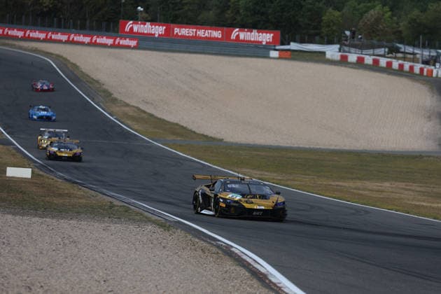 Nürburg, Deutschland 15.- 16. August 2026: DTM - 2026 - Nürburgring - Qualifying Samstag Im Bild: Maximilian Paul (GER 63) vor Mirko Bortolotti (ITA 19) vom Grasser Racing Team Nürburgring Rheinland-Pfalz *** Nürburg, Germany, August 15–16, 2026; 2026 DTM Nürburgring Qualifying, Saturday. Pictured: Maximilian Paul (GER) 63 ahead of Mirko Bortolotti (ITA) 19 of the Grasser Racing Team, Nürburgring, Rhineland-Palatinate Copyright: xFotostandx xFWMEDIAx