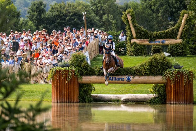 260815 Amanda Staam of Sweden with horse Corpoubet AT compete in the Eventing Cross-Country during day 5 of the 2026 FEI World Championships on August 15, 2026 in Aachen. Photo: Emma Wallskog BILDBYRAN kod EW EW0685 ridsport equestrian rid-vm 2026 2026 fei world championships bbeng ridsport-vm fälttävlan eventing terrängritt terräng sweden sverige *** August 15, 2026: Amanda Staam of Sweden, riding Corpoubet AT, competes in the Eventing Cross Country on Day 5 of the 2026 FEI World Championships in Aachen. 2026 in Aachen. Photo by Emma Wallskog, BILDBYRAN, code EW EW0685. equestrian sports, riding, 2026 World Championships, 2026 FEI World Championships, BBENG, equestrian sports, World Championships, eventing, cross-country, Sweden  Copyright: EMMAxWALLSKOG BB260815EW037