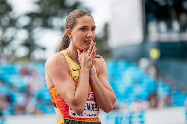 Sophie Weissenberg (TSV Bayer 04 Leverkusen, Siebenkampf Frauen), GBR, Leichtathletik, Athletics, European Athletics Championships 2026, Leichtathletik Europameisterschaft 2026, Birmingham 2026, 09.08.2026, GBR, Leichtathletik, Athletics, European Athletics Championships 2026, Leichtathletik Europameisterschaft 2026, Birmingham 2026, 09.08.2026 Birmingham *** Sophie Weissenberg, TSV Bayer 04 Leverkusen, Women s Heptathlon, GBR, Track and Field, Athletics, 2026 European Athletics Championships, 2026 European Track and Field Championships, Birmingham 2026, August 9, 2026, GBR, Track and Field, Athletics, 2026 European Athletics Championships, 2026 European Track and Field Championships, Birmingham 2026, August 9, 2026, Birmingham Copyright: xStefanxMayerx EP_SMR