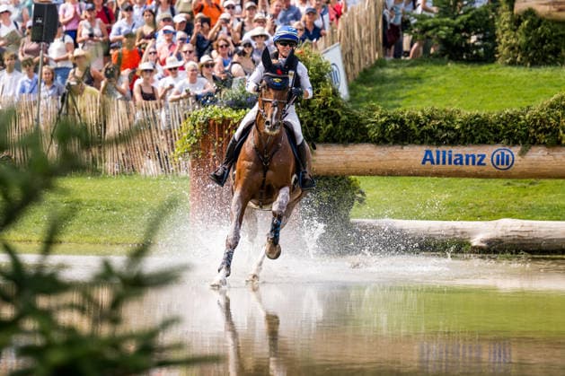 260815 Amanda Staam of Sweden with horse Corpoubet AT compete in the Eventing Cross-Country during day 5 of the 2026 FEI World Championships on August 15, 2026 in Aachen. Photo: Emma Wallskog BILDBYRAN kod EW EW0685 ridsport equestrian rid-vm 2026 2026 fei world championships bbeng ridsport-vm fälttävlan eventing terrängritt terräng sweden sverige *** August 15, 2026: Amanda Staam of Sweden, riding Corpoubet AT, competes in the Eventing Cross Country on Day 5 of the 2026 FEI World Championships in Aachen. 2026 in Aachen. Photo by Emma Wallskog, BILDBYRAN, code EW EW0685. equestrian sports, riding, 2026 World Championships, 2026 FEI World Championships, BBENG, equestrian sports, World Championships, eventing, cross-country, Sweden  Copyright: EMMAxWALLSKOG BB260815EW038
