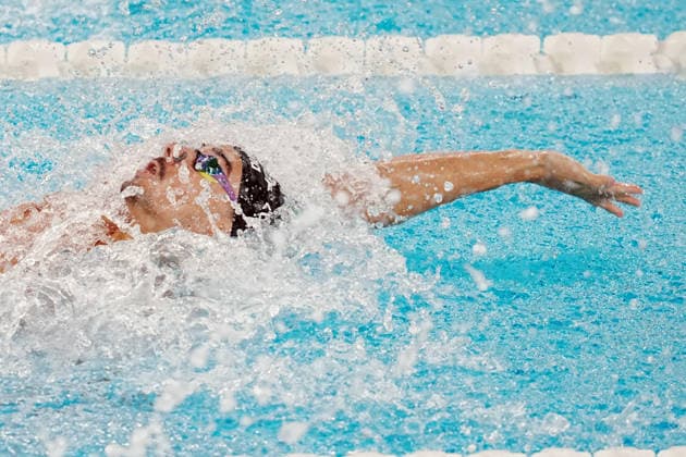 Daniele del Signore from Italy at the Swimming European Aquatics Championships Paris 2026, Paris, August 15, 2026 .  Copyright: xGianxMattiaxD Alberto LaPressex