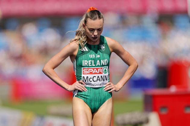 2026 European Athletics Championships, Alexander Stadium, Birmingham, England 15 8 2026 Women s 1500m Round 1 Heat 1 Ireland s Jodie McCann after the race Jodie McCann after the race 15 8 2026  Copyright: xx 0S9A6037