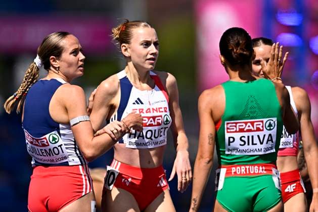 European Athletics Championships Birmingham 2026 - day 6 BIRMINGHAM, ENGLAND - AUGUST 15 : Haquet Augustine (FRA) in action during the 1500m on day 6 of the Birmingham 2026 European Athletics Championships on August 15, 2026 in Birmingham, England, 15 08 2026 Birmingham ENGLAND  Copyright: xTomasxSiskx