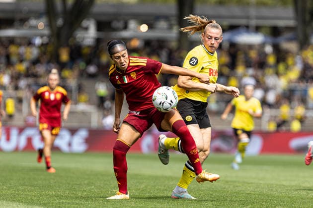 Football, Women's, Friendly, Borussia Dortmund v AS Roma