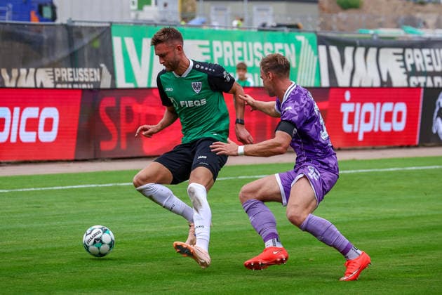 Football, 3rd Division, SC Preußen Münster v FC Ingolstadt 04