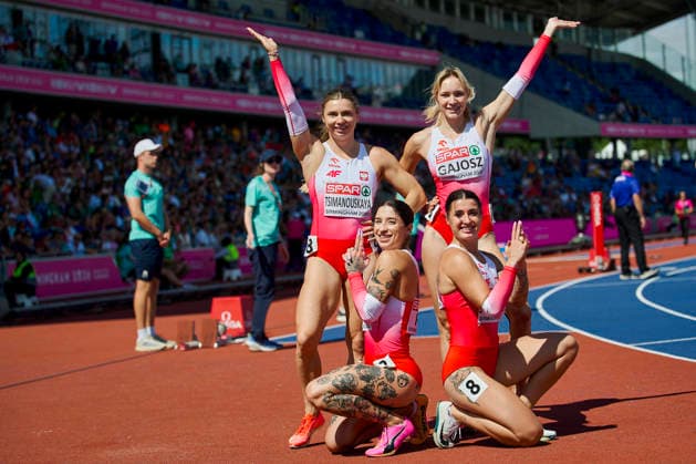 15.08.2026 BIRMINGHAM , WIELKA BRYTANIA ALEXANDER STADIUM , LEKKOATLETYCZNE MISTRZOSTWA EUROPY BIRMINGHAM 2026 (EUROPEAN ATLETICS CHAMIPONSHIPS BIRMINGHAM 2026 ) BIEG 4X100 M NZ. PERSONS FOTO RADOSLAW JOZWIAK CYFRASPORT NEWSPIX.PL --- Newspix.pl  RA2_6473