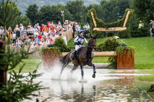 260815 Frida Andersen of Sweden with horse Box Leo compete in the Eventing Cross-Country during day 5 of the 2026 FEI World Championships on August 15, 2026 in Aachen. Photo: Emma Wallskog BILDBYRAN kod EW EW0685 ridsport equestrian rid-vm 2026 2026 fei world championships bbeng ridsport-vm fälttävlan eventing terrängritt terräng sverige *** August 15, 2026: Frida Andersen of Sweden, riding Box Leo, competes in the Eventing Cross Country on Day 5 of the 2026 FEI World Championships on August 15, 2026 in Aachen. Photo by Emma Wallskog, BILDBYRAN, code EW EW0685. equestrian sports, riding, 2026 World Championships, 2026 FEI World Championships, BBENG, equestrian sports, World Championships, eventing, cross-country, Sweden  Copyright: EMMAxWALLSKOG BB260815EW070
