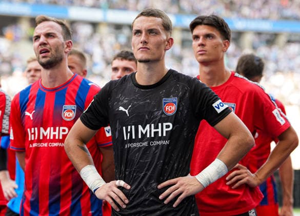 Frank Feller (1. FC Heidenheim 1846, 1) nach dem Spiel. GER, Hertha BSC vs 1.FC Heidenheim 1846, 2. Bundesliga, 2. Spieltag, Saison 2026-27, 15.08.2026 DFL REGULATIONS PROHIBIT ANY USE OF PHOTOGRAPHS AS IMAGE SEQUENCES AND OR QUASI-VIDEO GER, Hertha BSC vs 1.FC Heidenheim 1846, 2. Bundesliga, 2. Spieltag, Saison 2026-27, 15.08.2026 Berlin *** Frank Feller, 1 FC Heidenheim 1846, 1 after the game, GER, Hertha BSC vs. 1 FC Heidenheim 1846, 2. Bundesliga, Matchday 2, 2026–27 Season, August 15, 2026. DFL regulations prohibit any use of photographs as image sequences and or quasi-video. GER, Hertha BSC vs. 1 FC Heidenheim 1846, 2. Bundesliga, Matchday 2, 2026–27 season, August 15, 2026, Berlin Copyright: xEibner-Pressefoto ScottxColemanx EP_SCN