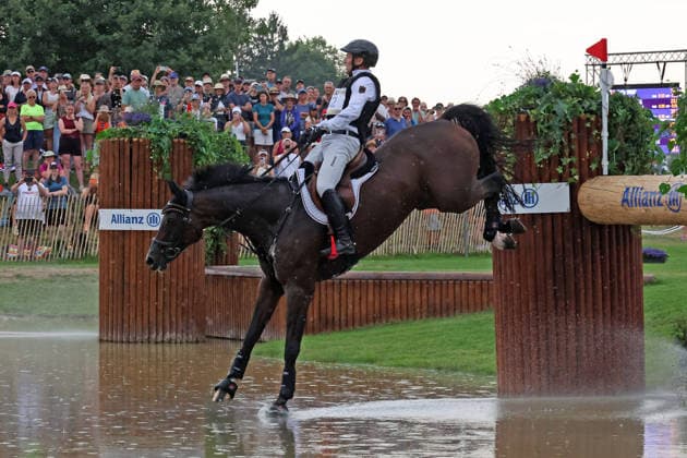 Michael Jung (GER, Deutschland, Germany) mit Pferd fischerChipmunk FRH, Chipmunk FRH , Vielseitigkeit Gelände, FEI Eventing World Championship, WM, Weltmeisterschaft , DHL-Preis, Einzel Mannschaft, Geländeprüfung, Gelände, Cross Country , AACHEN - FEI World Championships 2026, Weltfest des Pferdesports, Reitsport Weltmeisterschaft 2026, Aachen 2026, Welcome Home 2026, Aachener Soers, 11. bis 23. August 2026, Reitsport, 15.08.2026, Aachen Aachener Soers Deutschland *** Michael Jung GER, Germany, riding fischerChipmunk FRH, Chipmunk FRH, Eventing Cross Country, FEI Eventing World Championship, DHL Prize, Individual and Team, Cross Country Test, Cross Country, AACHEN FEI World Championships 2026, World Equestrian Festival, 2026 World Equestrian Championships, Aachen 2026, Welcome Home 2026, Aachen Soers, August 11–23, 2026, Equestrian Sports, August 15, 2026, Aachen Soers, Germany