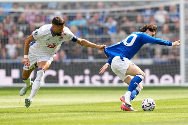 Football, friendly match, Everton FC v OSC Lille
