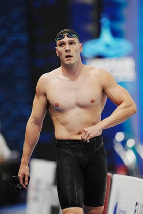 Simone Cerasuolo from Italy at the Swimming European Aquatics Championships Paris 2026, Paris, August 15, 2026 .  Copyright: xGianxMattiaxD Alberto LaPressex