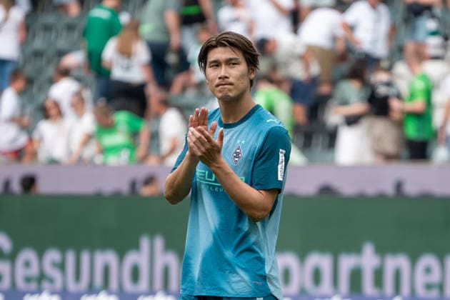 Deutschland: Freundschaftsspiel-Vorbereitung 2026 2027 - Mönchengladbach vs Aston Villa - Borussia-Park-Stadion (Mönchengladbach): nach dem Sieg Daiki Hashioka (Borussia Mö nchengladbach,14) Gesichtsausdruck, Emotionen Mönchengladbach Borussia-Park-Stadion Deutschland *** Germany Friendly Match, 2026-2027 Season, Mönchengladbach vs. Aston Villa, Borussia Park Stadium, Mönchengladbach, after the victory: Daiki Hashioka of Borussia Mönchengladbach, age 14, facial expression, emotions, Mönchengladbach, Borussia Park Stadium, Germany Copyright: xOrhanxHabashx