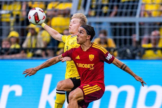 Football, friendly match, Borussia Dortmund v AS Roma
