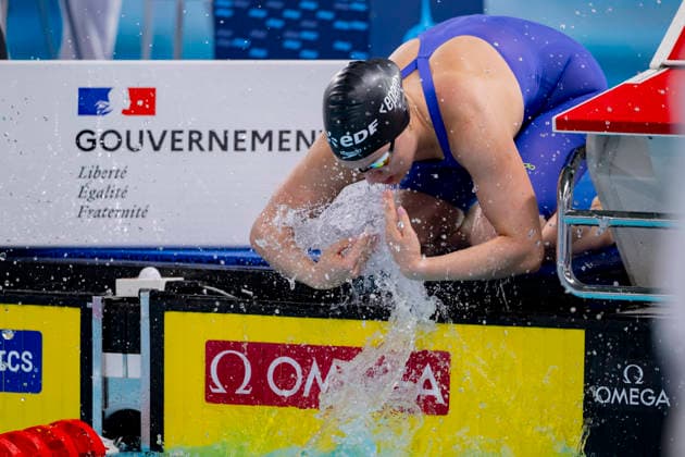 France, Paris, Centre Aquatique Olympique Metropole du Grand Paris, 15.08.2026, European Aquatics Championships, Day 16 - Morning Session, Lena Ludwig, SV Nikar Heidelberg, Germany, Photo by Eibner Pressefoto Tino Henschel European Aquatics Championships, Day 16 - Morning Session Paris *** France, Paris, Centre Aquatique Olympique Metropole du Grand Paris, August 15, 2026, European Aquatics Championships, Day 16 Morning Session, Lena Ludwig, SV Nikar Heidelberg, Germany, Photo by Eibner Pressefoto Tino Henschel European Aquatics Championships, Day 16 Morning Session, Paris Copyright: xEibnerxPressefotox