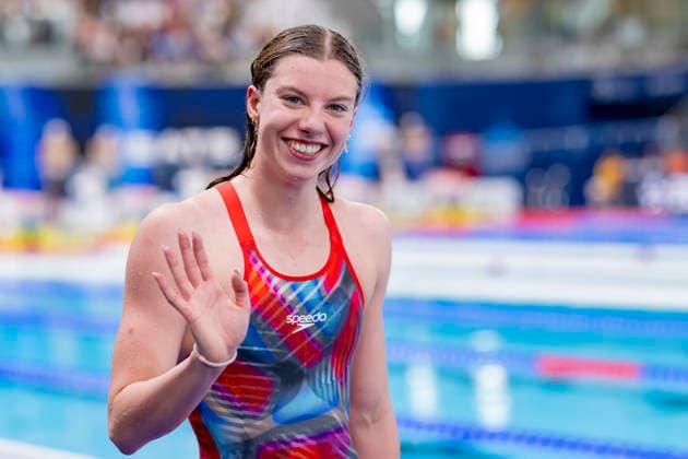 France, Paris, Centre Aquatique Olympique Metropole du Grand Paris, 15.08.2026, European Aquatics Championships, Day 16 - Morning Session, Yara Fay Riefstahl, SC Chemnitz, Germany, Photo by Eibner Pressefoto Tino Henschel European Aquatics Championships, Day 16 - Morning Session Paris *** France, Paris, Centre Aquatique Olympique Metropole du Grand Paris, August 15, 2026, European Aquatics Championships, Day 16 Morning Session, Yara Fay Riefstahl, SC Chemnitz, Germany, Photo by Eibner Pressefoto Tino Henschel European Aquatics Championships, Day 16 Morning Session, Paris Copyright: xEibnerxPressefotox