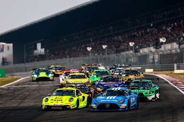 DTM, 11. + 12. Rennen Nürburgring 2026 91 Porsche 911 GT3 R (992), Manthey: Thomas Preining, 22 Mercedes-AMG GT3 EVO, Landgraf Motorsport: Lucas Auer, 11 BMW M4 GT3 Evo, Schubert Motorsport: Marco Wittmann - picture by Gruppe C Photography Nürburgring Nürburgring Rheinland-Pfalz Germany Copyright: xGruppexCxPhotographyx