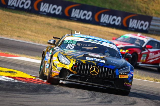 ADAC GT4 Germany, 7. + 8. Rennen Nürburgring 2026 85 Mercedes-AMG GT4, CV Performance X JP Motorsport: Kyam Potez, Jonathan Engström - picture by Gruppe C Photography Nürburgring Germany Copyright: xGruppexCxPhotographyx