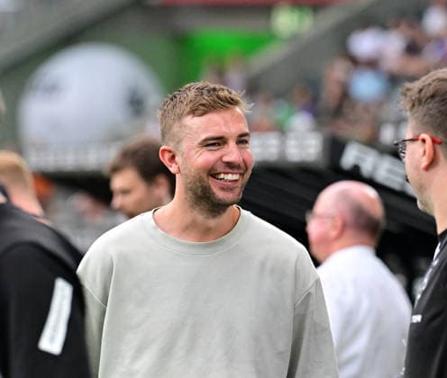 15.08.2026; Moenchengladbach; Fussball, Herren, Saison 2026 2027, Testspiel Borussia Moenchengladbach vs. Aston Villa Christoph Kramer zu Gast bei der Saisoneroeffnung DFL regulations prohibit any use of photographs as image sequences and or quasi-video. ista-Borussia-Park Nordrhein-Westfalen Deutschland *** August 15, 2026, Mönchengladbach Soccer, Men s, 2026–2027 season, Friendly match: Borussia Mönchengladbach vs. Aston Villa; Christoph Kramer attends the season opener. DFL regulations prohibit any use of photographs as image sequences and or quasi-video content. Borussia Park, North Rhine-Westphalia, Germany