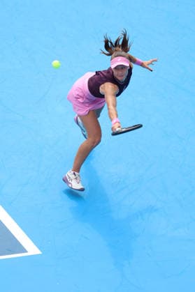 August 15, 2026, Mason, Oh, USA: Cincinnati Open Tennis 2026 - Zeynep Sonmez plays a ball against Amanda Anisimova. Cincinnati Open Tennis 2026  - ZUMAn24_ 20260815_zaf_n24_028 Copyright: xWallyxNellx