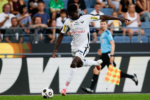 SOCCER - BL, Sturm vs Altach GRAZ,AUSTRIA,15.AUG.26 - SOCCER - ADMIRAL Bundesliga, SK Sturm Graz vs SCR Altach. Image shows Ousmane Diawara (Altach).  GEPAxpictures xJamesxDoak