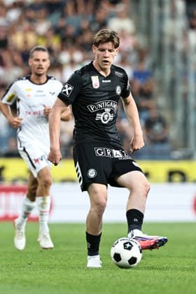 SOCCER - BL, Sturm vs Altach GRAZ,AUSTRIA,15.AUG.26 - SOCCER - ADMIRAL Bundesliga, SK Sturm Graz vs SCR Altach. Image shows Luca Weinhandl (Sturm).  GEPAxpictures xChrisxBauer