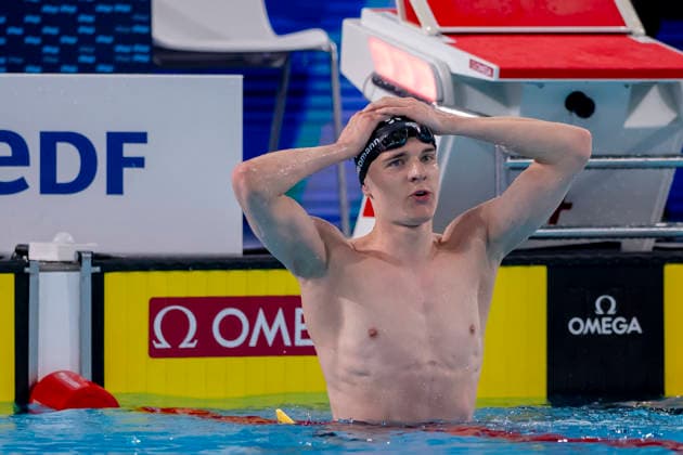 France, Paris, Centre Aquatique Olympique Metropole du Grand Paris, 15.08.2026, European Aquatics Championships, Day 16 - Final Session, Johannes Liebmann, SC Magdeburg, Germany, Photo by Eibner Pressefoto Tino Henschel European Aquatics Championships, Day 16 - Final Session Paris *** France, Paris, Centre Aquatique Olympique Metropole du Grand Paris, August 15, 2026, European Aquatics Championships, Day 16 Final Session, Johannes Liebmann, SC Magdeburg, Germany, Photo by Eibner Pressefoto Tino Henschel European Aquatics Championships, Day 16 Final Session Paris Copyright: xEibnerxPressefotox