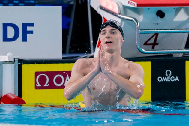 France, Paris, Centre Aquatique Olympique Metropole du Grand Paris, 15.08.2026, European Aquatics Championships, Day 16 - Final Session, Johannes Liebmann, SC Magdeburg, Germany, Photo by Eibner Pressefoto Tino Henschel European Aquatics Championships, Day 16 - Final Session Paris *** France, Paris, Centre Aquatique Olympique Metropole du Grand Paris, August 15, 2026, European Aquatics Championships, Day 16 Final Session, Johannes Liebmann, SC Magdeburg, Germany, Photo by Eibner Pressefoto Tino Henschel European Aquatics Championships, Day 16 Final Session Paris Copyright: xEibnerxPressefotox