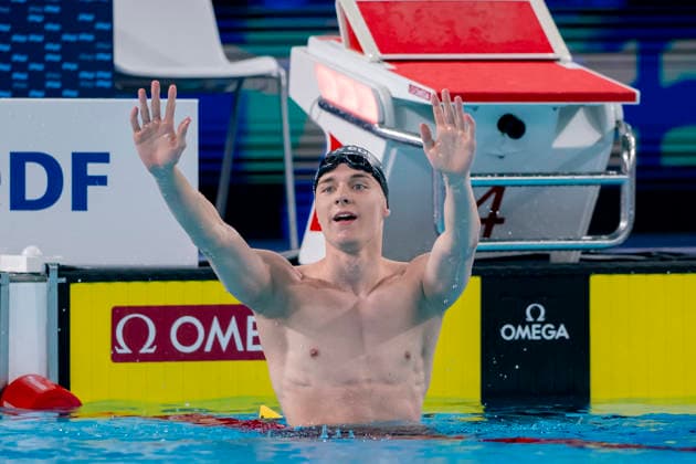 France, Paris, Centre Aquatique Olympique Metropole du Grand Paris, 15.08.2026, European Aquatics Championships, Day 16 - Final Session, Johannes Liebmann, SC Magdeburg, Germany, Photo by Eibner Pressefoto Tino Henschel European Aquatics Championships, Day 16 - Final Session Paris *** France, Paris, Centre Aquatique Olympique Metropole du Grand Paris, August 15, 2026, European Aquatics Championships, Day 16 Final Session, Johannes Liebmann, SC Magdeburg, Germany, Photo by Eibner Pressefoto Tino Henschel European Aquatics Championships, Day 16 Final Session Paris Copyright: xEibnerxPressefotox