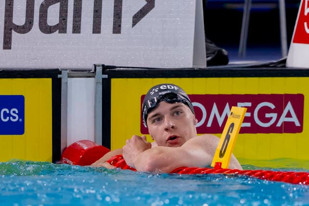 France, Paris, Centre Aquatique Olympique Metropole du Grand Paris, 15.08.2026, European Aquatics Championships, Day 16 - Final Session, Johannes Liebmann, SC Magdeburg, Germany, Photo by Eibner Pressefoto Tino Henschel European Aquatics Championships, Day 16 - Final Session Paris *** France, Paris, Centre Aquatique Olympique Metropole du Grand Paris, August 15, 2026, European Aquatics Championships, Day 16 Final Session, Johannes Liebmann, SC Magdeburg, Germany, Photo by Eibner Pressefoto Tino Henschel European Aquatics Championships, Day 16 Final Session Paris Copyright: xEibnerxPressefotox