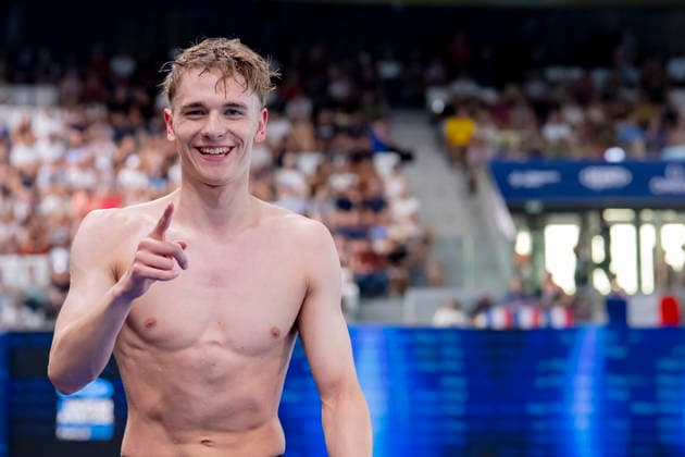 France, Paris, Centre Aquatique Olympique Metropole du Grand Paris, 15.08.2026, European Aquatics Championships, Day 16 - Final Session, Johannes Liebmann, SC Magdeburg, Germany, Photo by Eibner Pressefoto Tino Henschel European Aquatics Championships, Day 16 - Final Session Paris *** France, Paris, Centre Aquatique Olympique Metropole du Grand Paris, August 15, 2026, European Aquatics Championships, Day 16 Final Session, Johannes Liebmann, SC Magdeburg, Germany, Photo by Eibner Pressefoto Tino Henschel European Aquatics Championships, Day 16 Final Session Paris Copyright: xEibnerxPressefotox