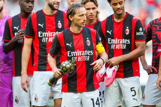 2026.08.15 Wroclaw PiÅ‚ka noÅ¼na - Mecz towarzyski sezon 2026 2027 Manchester United, ManU - AC Milan N z Luka Modric Foto Gleb Soboliev PressFocus 2026.08.15 Wroclaw Football - friendly match season 2026 2027 Manchester United - AC Milan Luka Modric Credit: Gleb Soboliev PressFocus NEWSPIX.PL --- newspix.pl 