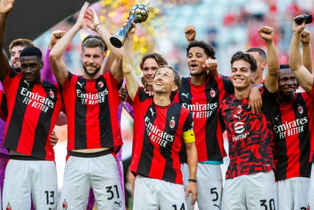 2026.08.15 Wroclaw PiÅ‚ka noÅ¼na - Mecz towarzyski sezon 2026 2027 Manchester United, ManU - AC Milan N z Luka Modric Foto Gleb Soboliev PressFocus 2026.08.15 Wroclaw Football - friendly match season 2026 2027 Manchester United - AC Milan Luka Modric Credit: Gleb Soboliev PressFocus NEWSPIX.PL --- newspix.pl 