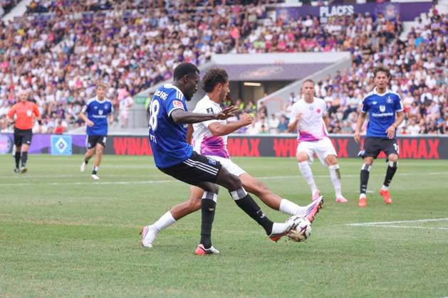 Football, friendly match, FC Toulouse v Hamburger SV