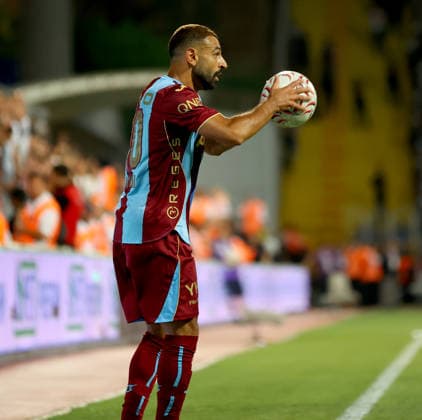 Kasimpasa v Trabzonspor - Turkish Super Lig ISTANBUL, TURKIYE - AUGUST 15: Mohamed Salah of Trabzonspor in action after Turkish Super Lig week 1 football match between Kasimpasa and Trabzonspor at Recep Tayyip Erdogan Stadium in Istanbul, Turkiye on August 15, 2026. Ali Atmaca Anadolu Istanbul Turkey. Editorial use only. Please get in touch for any other usage.  Copyright: x2026xAnadoluxAlixAtmacax