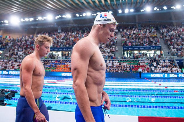 NATATION : Championnat d europe de natation 2026 - PARIS - 15 08 2026 Leon Marchand (FRA) Saint DenisFrance  Copyright: xBaptistexAutissierx