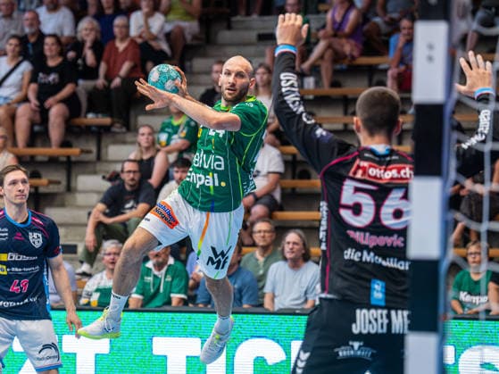 Handball, friendly match, Frisch Auf Göppingen v HC Kriens-Lucerne
