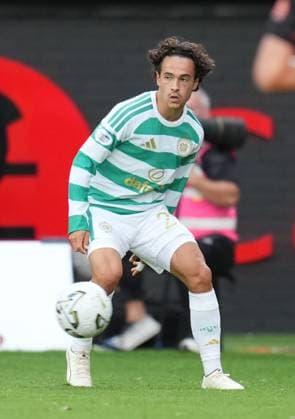 Mika Baur of Celtic on his debut Dundee United v Celtic, Premier Sports Cup, Second Round, Football, Tannadice Park, Dundee, Scotland, UK - 15 Aug 2026Dundee Tannadice Park Scotland United Kingdom  Copyright: xStuartxWallace Shutterstockx 17070085cl