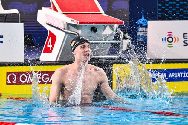 NATATION : Championnat d europe de natation 2026 - PARIS - 15 08 2026 Johannes Liebmann (GER) Saint DenisFrance  Copyright: xBaptistexAutissierx