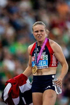 260815 Henriette Jaeger of Norway celebrates after women™s 400 meter final during day 6 of the 2026 European Athletics Championships on August 15, 2026 in Birmingham. Photo: Mathias Bergeld BILDBYRAN kod MB MT1071 friidrott athletics friidrett friidrotts-em em friidretts-em 2026 european athletics championships day 6 bbeng *** August 15, 2026: Henriette Jaeger of Norway celebrates after the women’s 400-meter final on Day 6 of the 2026 European Athletics Championships in Birmingham. 2026 in Birmingham. Photo by Mathias Bergeld, BILDBYRAN, code MB MT1071. track and field, athletics, friidrett, friidrotts EM, 2026 European Athletics Championships, Day 6, BBENG  Copyright: MATHIASxBERGELD BB260815MB109