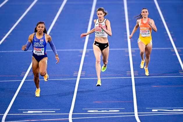 European Athletics Championships Birmingham 2026 - day 6 BIRMINGHAM, ENGLAND - AUGUST 15 : Ponette Helena (BEL) in action on day 6 of the Birmingham 2026 European Athletics Championships on August 15, 2026 in Birmingham, England, 15 08 2026 Birmingham ENGLAND  Copyright: xTomasxSiskx